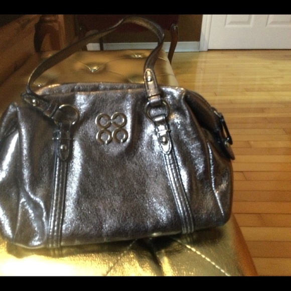Coach Metallic Satchel. Beautiful Bronze Color. - Picture 5 of 8